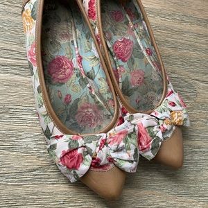 Stasia Floral Flats